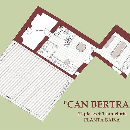 Can Bertran Fornells de la Montaña Eksteriør billede